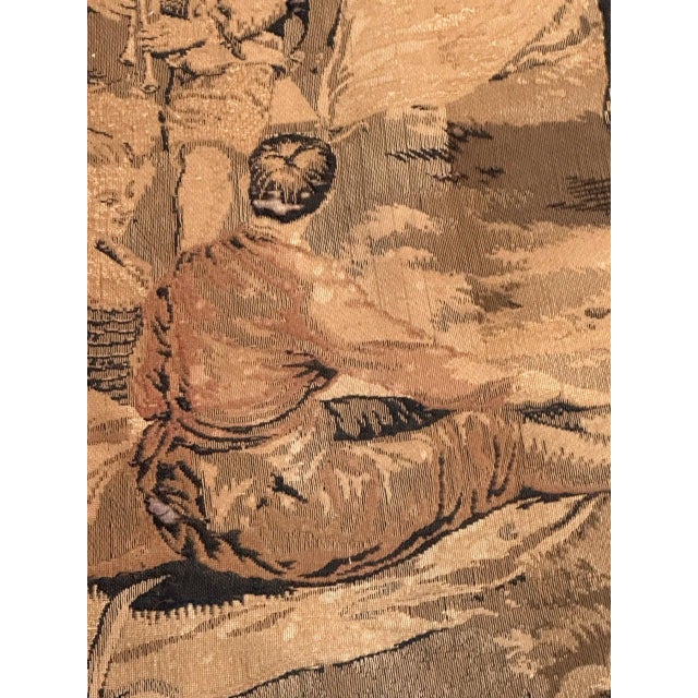 Antique French Aubusson Jacquard Tapestry Panel, 1920s For Sale - Image 14 of 18
