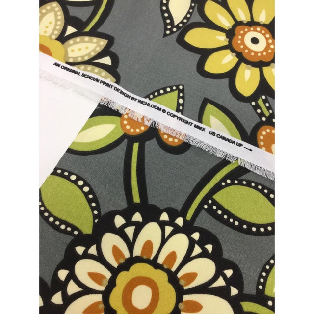 Flower Power Fabric Remnants 70’s For Sale - Image 11 of 11