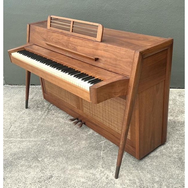 Vintage MCM Baldwin “Acrosonic” Standing Piano For Sale - Image 10 of 12