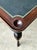 Vintage Queen Anne Leather Top Game Table For Sale - Image 12 of 12