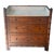 Chestnut Late 19th Century French Faux Bamboo Marble Top Chest of Drawers For Sale - Image 8 of 17