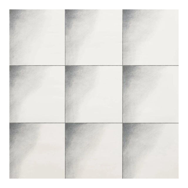 Sample - Schumacher X Charlap Hyman Herrero Linfea Wallpaper in Grey For Sale