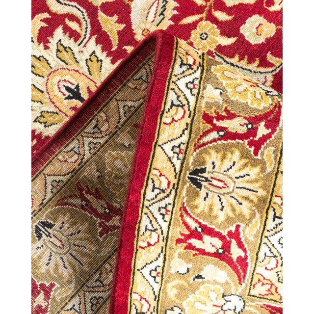 Mogul, One-of-a-Kind Hand-Knotted Area Rug - Red, 3' 1" x 5' 1" For Sale In New York - Image 6 of 8