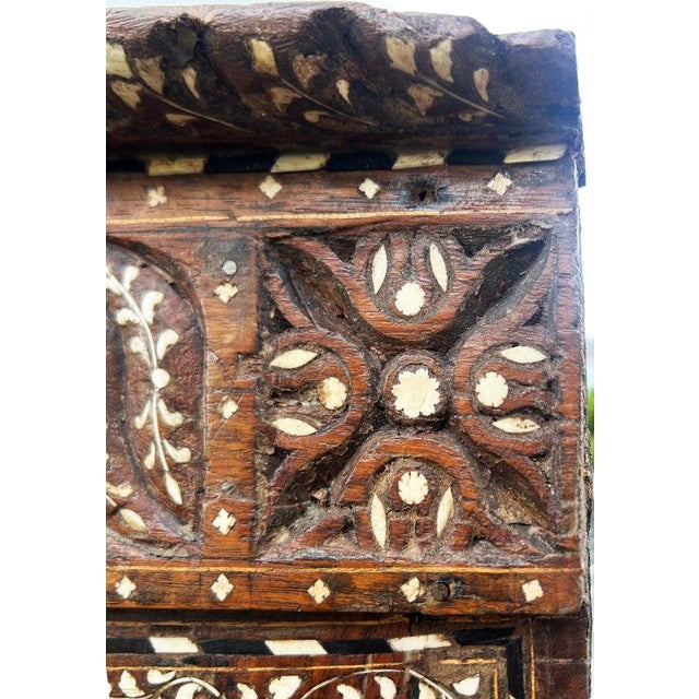 Superb 19th Century Anglo-Indian Rosewood Cabinet, Intricate Ebony Inlay For Sale - Image 18 of 18