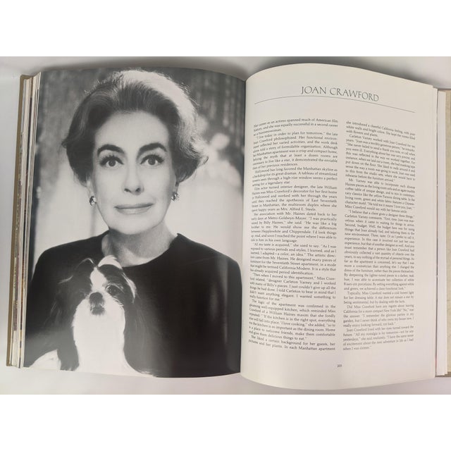 Cream 1977 Architectural Digest Celebrity Homes First Edition Hardcover Book – Paige Rense For Sale - Image 8 of 13