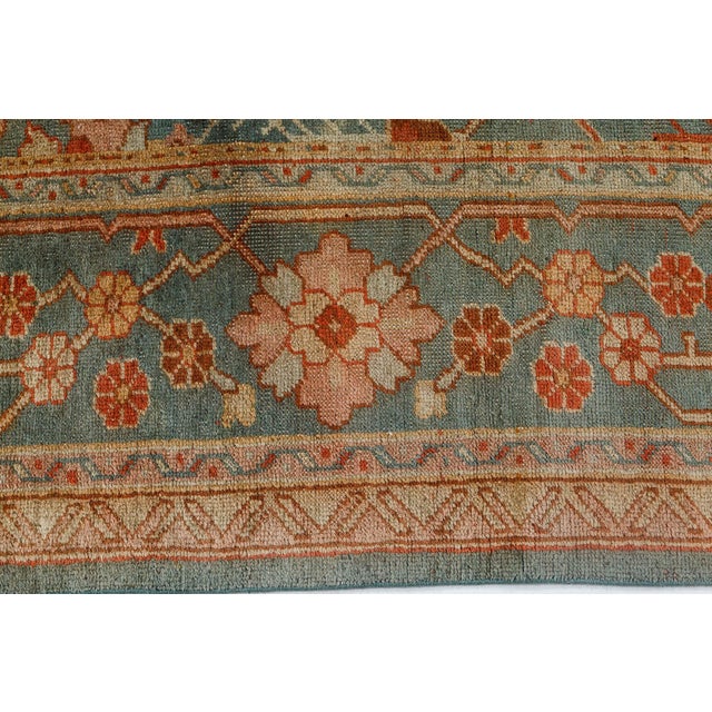 1930s Turkish Oushak Rug For Sale - Image 9 of 12