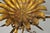 Vintage Italian Hollywood Regency Gold Gilt Tole Metal Iron Compote Centerpiece For Sale In Philadelphia - Image 6 of 12