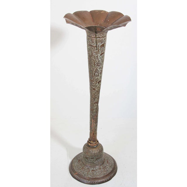 Antique Copper Vase with Hindu Scenes, 19th Century For Sale - Image 12 of 13