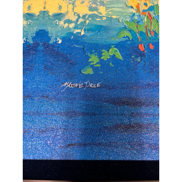Colorful Abstract by Maxine Price For Sale In Los Angeles - Image 6 of 10