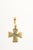 15th Century & Earlier Antique A Byzantine Cross with a Gold Rope Trim For Sale - Image 5 of 12
