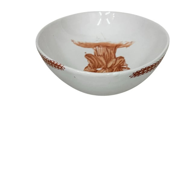 Mottahedeh Vintage Mottahedeh Chinese Star God Lu Xing. Design Decorative Bowl For Sale - Image 4 of 7