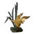 Mid 20th Century Brass and Iron Duck Metal Shelf Sculpture Figurine For Sale