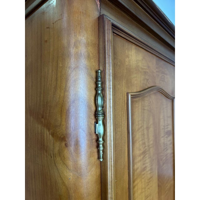 Vintage French Louis XVI Style Wardrobe For Sale - Image 5 of 13