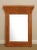 High Quality Rattan Frame Woven Leather Wall Mirror by Henredon