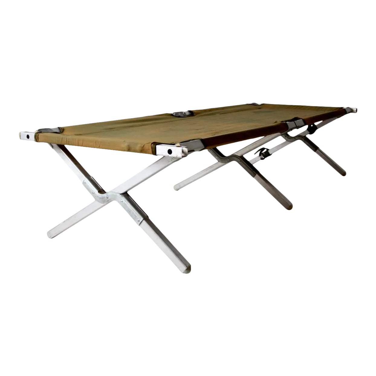 Vintage X Frame Cot | Chairish