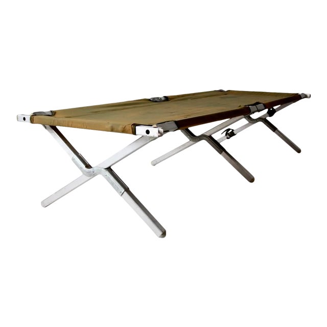 Vintage X Frame Cot For Sale