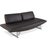 Vegan Leather Cirrus 3-Seater Sofa in Black Upholstery from Cor For Sale - Image 4 of 14
