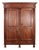 19th Century Danish Oak Wardrobe For Sale