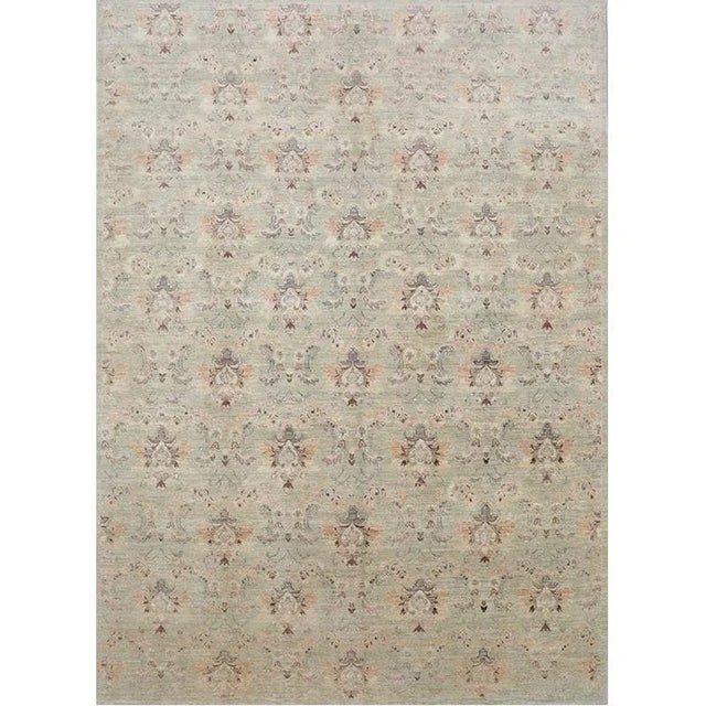 Handwoven European Style Area Rug 5’7″ X 7’9″ For Sale - Image 11 of 11