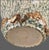 Ceramic Antique Majolica Jardinière Glazed Pottery Scalloped Rim Spongeware Planter For Sale - Image 7 of 11