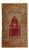 Turkish Hand-Knotted Rug with Prayer Motif, 1920s For Sale