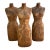 Trio of Vintage Papier Mache Half-Forms For Sale