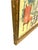 Vintage Spanish Style Naïve Folk Art Interior Painting in Ornate Carved Wood Frame For Sale - Image 11 of 12