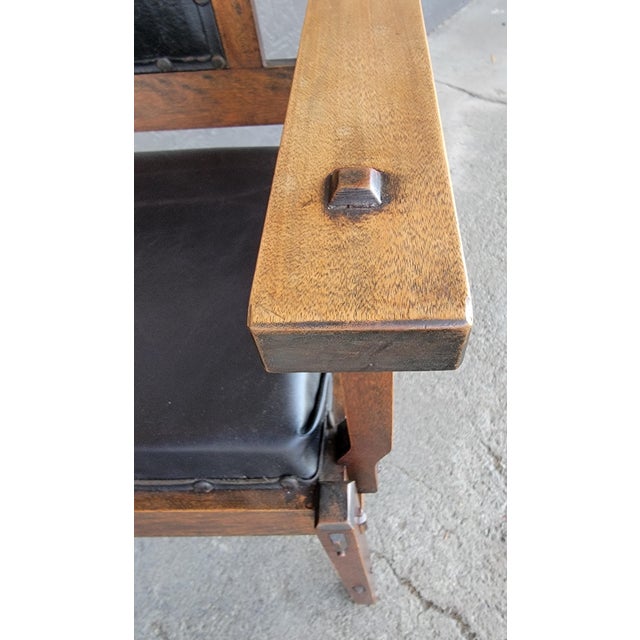 Mission / Arts & Crafts Armchair Circa. 1910 For Sale - Image 12 of 14