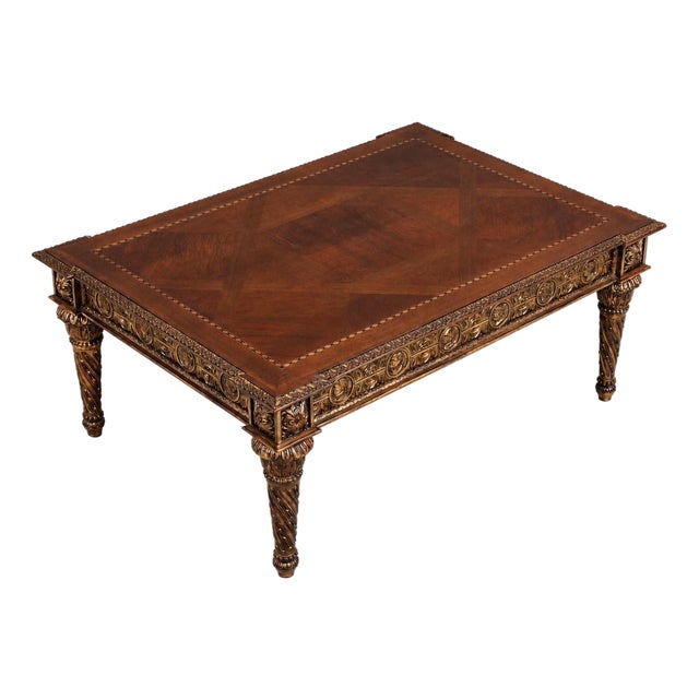 Ej Victor Historic Mansions Large Coffee Table For Sale