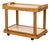 Mid-Century Oak & Formica Two-Tier Drinks Trolley, 1960s For Sale