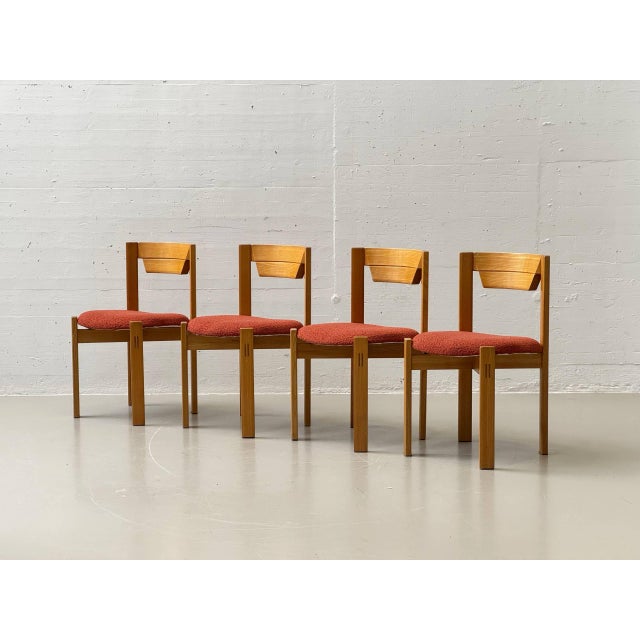 Vintage Dining Set by Girsberger, Switzerland, 1970s, Set of 5 For Sale - Image 17 of 18