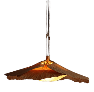 Uchiwa Series Hana I Ceiling Light by Ingo Maurer for Design M, Germany, 1970s