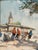 Knut Norman, City Motif, 1950s, Oil Painting on Panel, Framed For Sale - Image 10 of 14