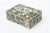 Mid-Century Modern Vintage Restored MCM Brass Turtle, Abalone and Rosewood Hinged Box, 1950's For Sale - Image 3 of 13