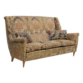 Mid-20th Century Italian Sofa in the manner of Gio Ponti For Sale