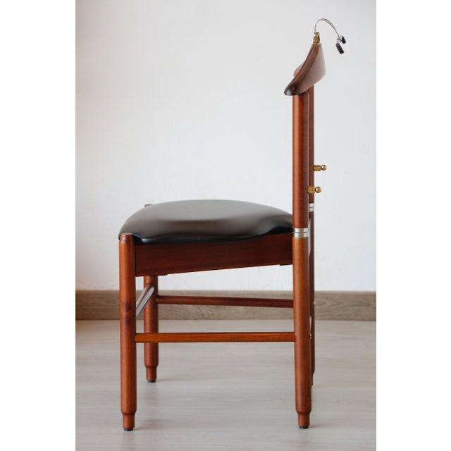Mid-Century Modern Vintage Italian Valet Stand Chair by Fratelli Reguitti, 1960s For Sale - Image 3 of 18