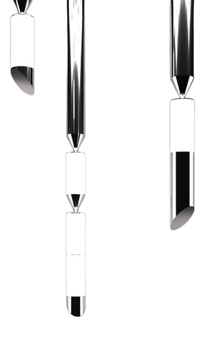 Gwen Led Chandelier by Ovature Studios, Set of 3