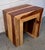 Pair of Mid 20th Century Solid Sheesham Wood Waterfall Side Tables For Sale - Image 9 of 9