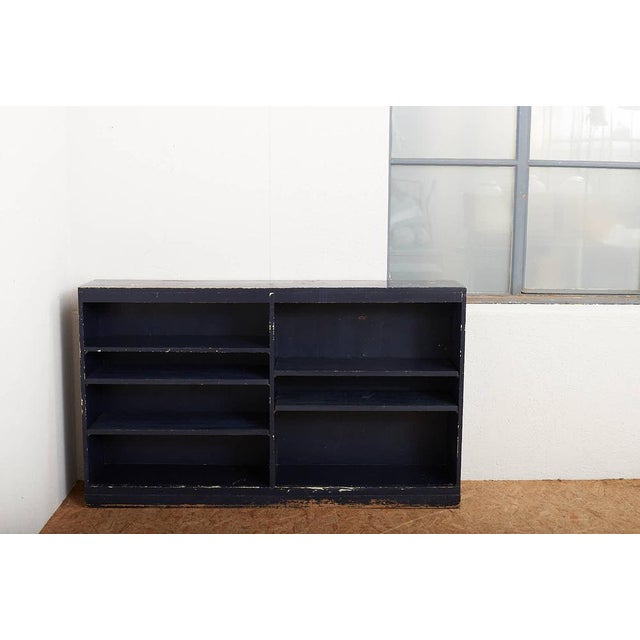 Fir Shelf in Dark Blue, Switzerland, 1950s For Sale - Image 13 of 14