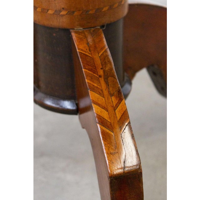 Mid-19th Century Inlaid Rolo Coffee Table For Sale - Image 3 of 10