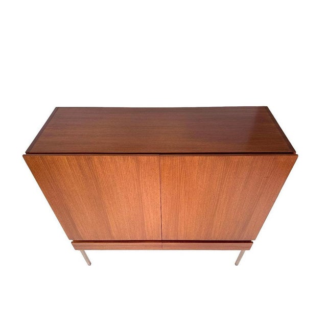 1950s Mid-Century Modern Teak S21 Highboard by Dieter Waeckerlin for Behr, 1950s For Sale - Image 5 of 10