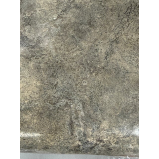 Steve Chase Designed Layered Parchment Square Table For Sale - Image 14 of 18