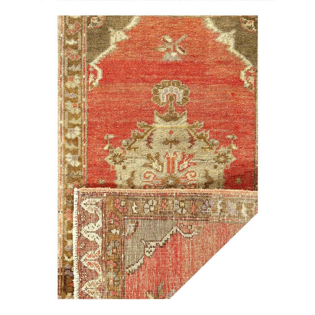 Traditional Pasargad DC Antique Turkish Oushak Rug For Sale - Image 3 of 3