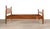 American Antique American Country Sheraton Low Poster Maple Full Bed For Sale - Image 3 of 3