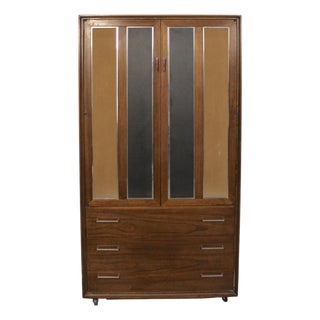Mid-Century Armoire Style Cabinet by Lane Furniture For Sale