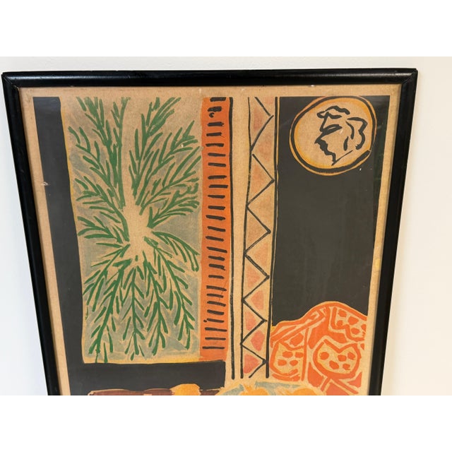 Modern After Henri Matisse (1869–1954), Nice, Travail et Joie, Color Offset Lithograph For Sale - Image 3 of 18