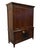 Brown Late 20th Century Hooker Furniture Solid Cherry Contemporary Traditional Style 61" Entertainment Center / Media Cabinet For Sale - Image 8 of 13