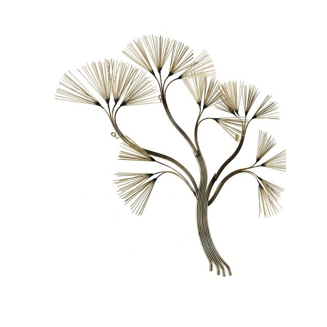 The Vintage Jere Tree or tree branch Mid Century Modern Brass Sculpture from the 1980s is a stunning piece signed by the...