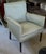 Early 20th Century Regency Deep Seated Howard and Sons Style Library Arm Chair For Sale - Image 5 of 10