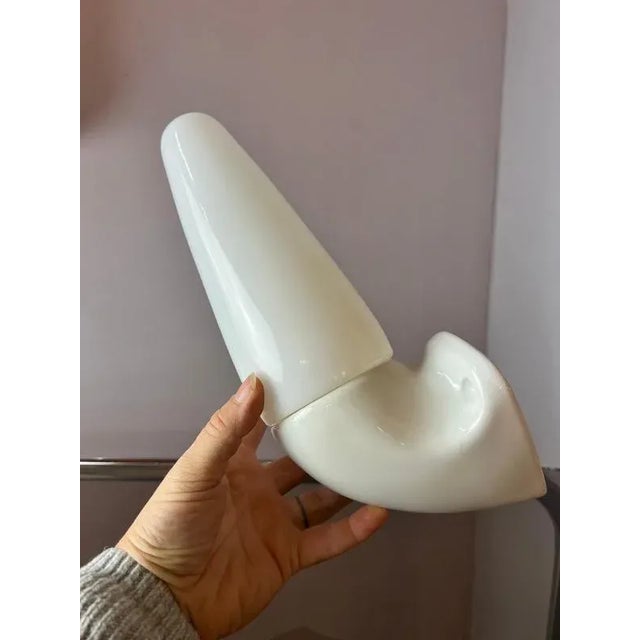 Model 6035 Wall Lamp in White by Sigvard Bernadotte for Ifö For Sale - Image 10 of 10